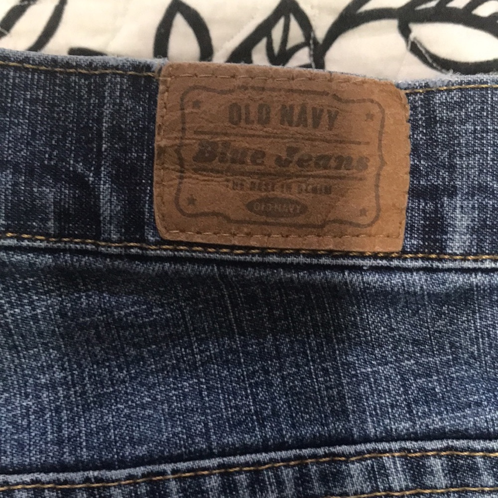 ❤️ (16)Ladies  6 boot cut jeans, Old Navy, ultra low waist. Stretch. Great cond - Picture 2 of 8
